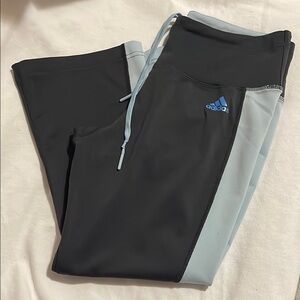 Women's Adidas ATS Dry Fitness Capri Pants (Phantom Altitude) Blue S